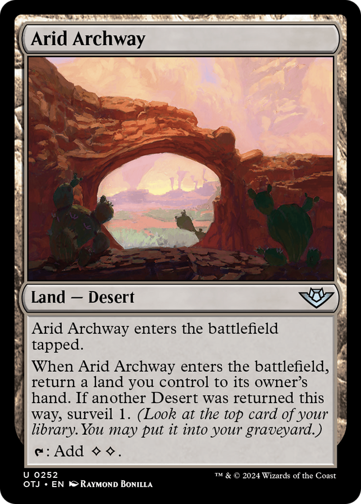 Arid Archway [OTJ-252]