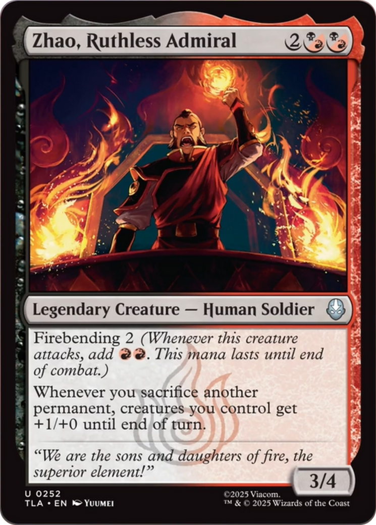 Zhao, Ruthless Admiral [TLA-252]