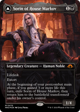 Sorin of House Markov // Sorin, Ravenous Neonate - Borderless - Textured Foil [MH3-470]