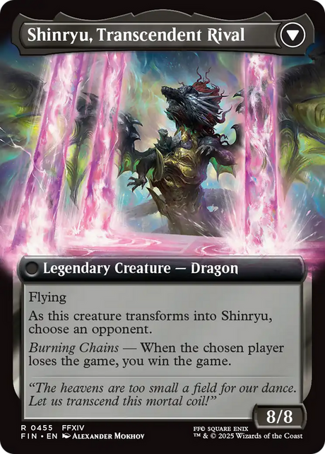 Zenos yae Galvus // Shinryu, Transcendent Rival - Extended Art [FIN-455]