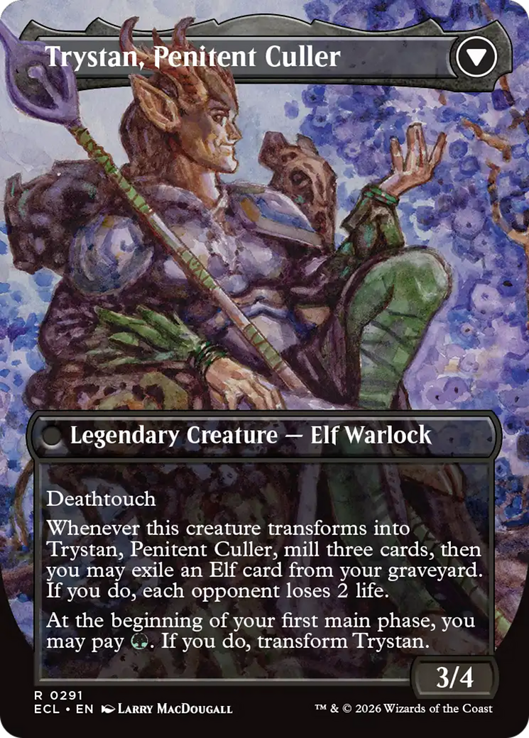 Trystan, Callous Cultivator // Trystan, Penitent Culler - Borderless - Full Art [ECL-291]