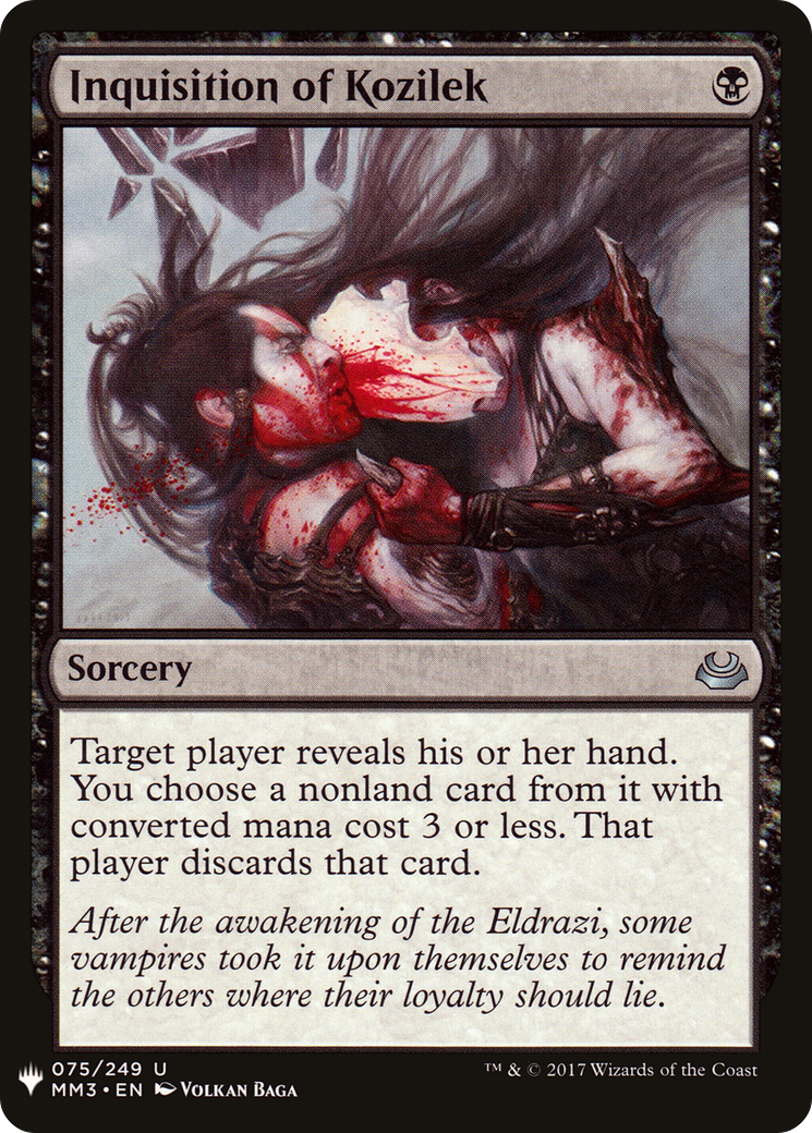 Inquisition of Kozilek [PLST-MM3-75]