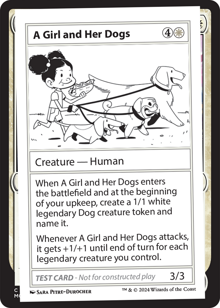 A Girl and Her Dogs [MB2-515]