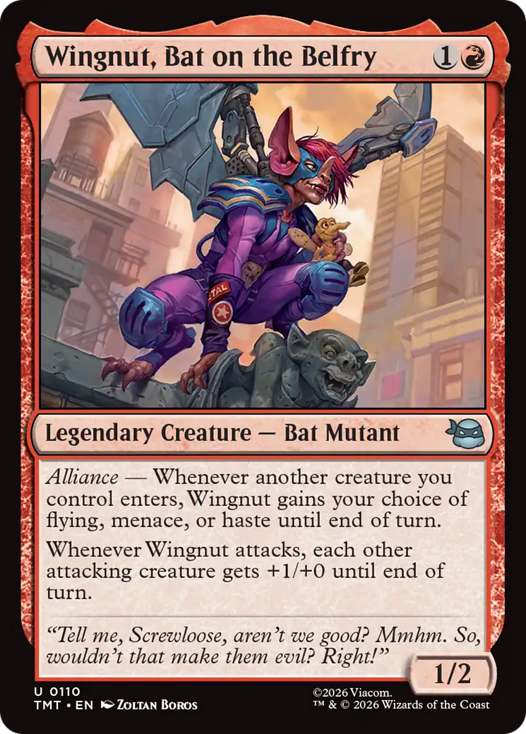 Wingnut, Bat on the Belfry [TMT-110]