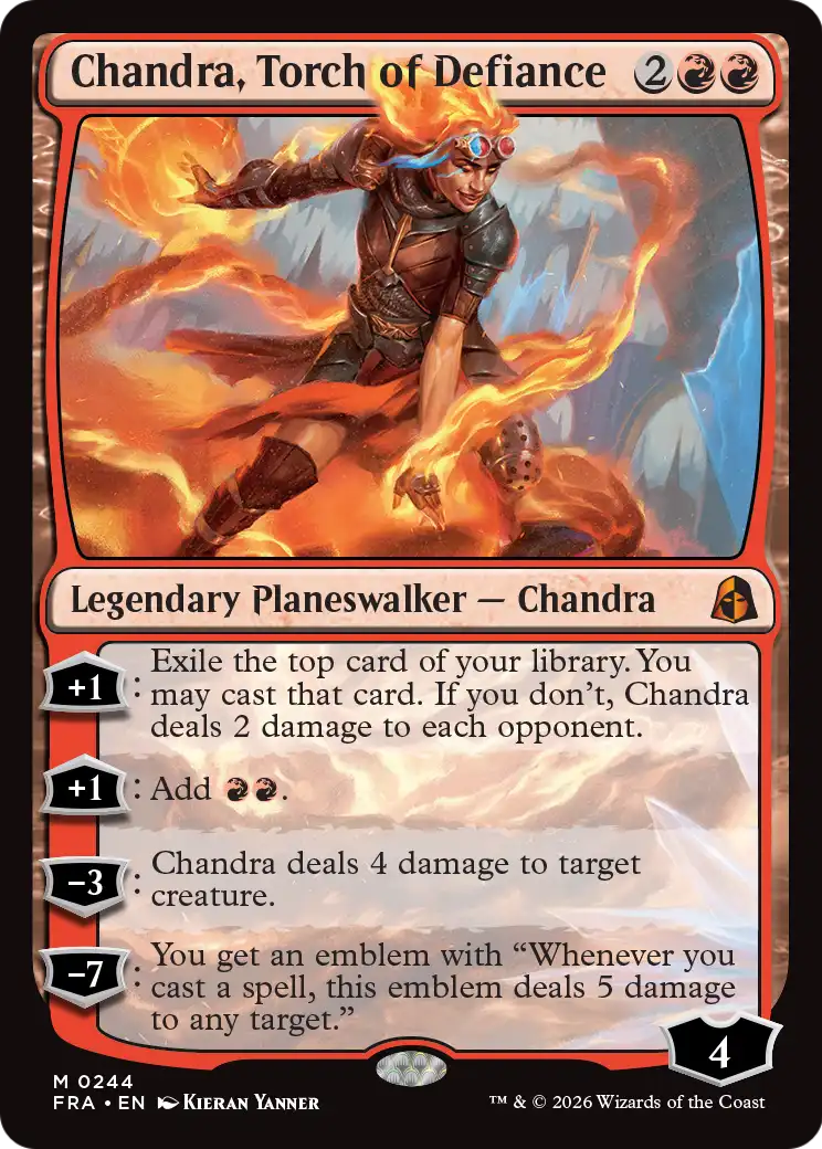 Chandra, Torch of Defiance [FRA-244]