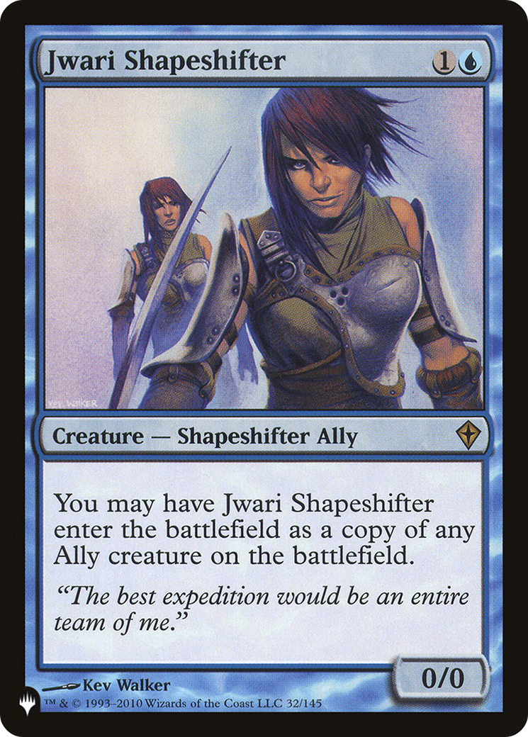 Jwari Shapeshifter [PLST-WWK-32]