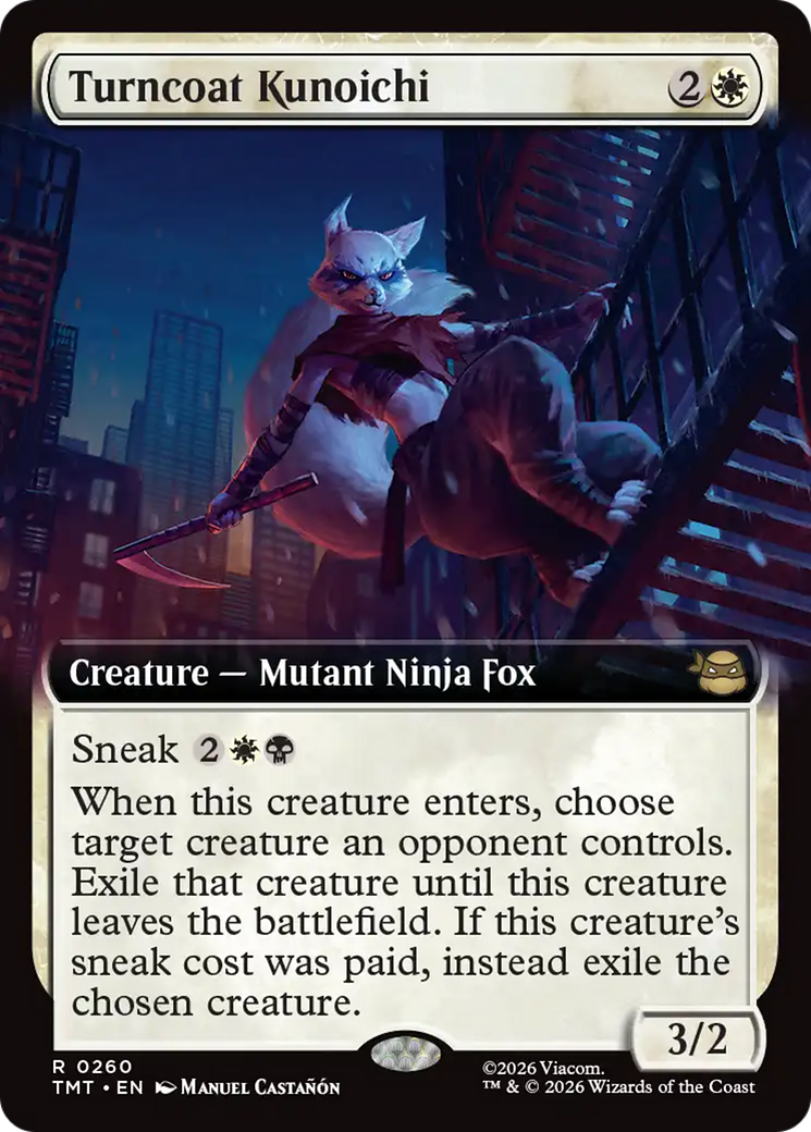 Turncoat Kunoichi - Extended Art [TMT-260]