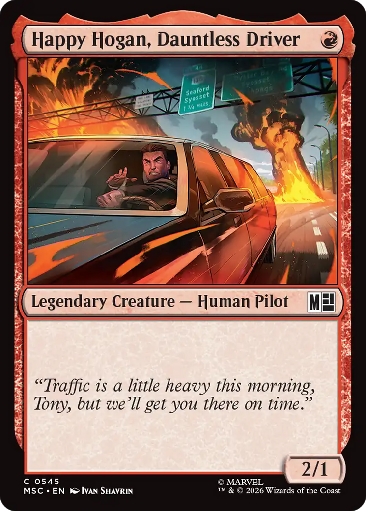 Happy Hogan, Dauntless Driver [MSC-545]