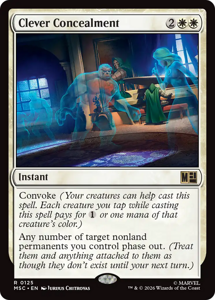 Clever Concealment [MSC-125]