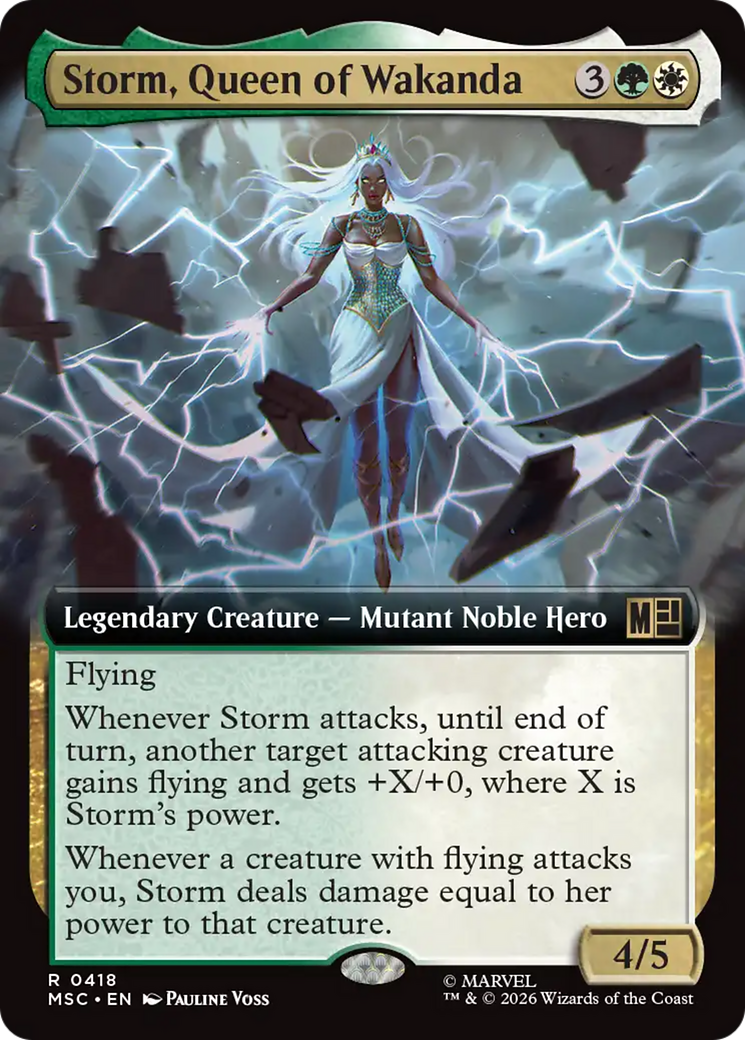 Storm, Queen of Wakanda - Extended Art [MSC-418]