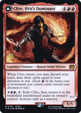Clive, Ifrit's Dominant // Ifrit, Warden of Inferno - Prerelease Promo [PFIN-133s]