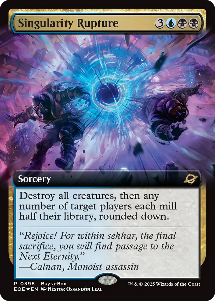 Singularity Rupture - Extended Art - Buy-a-Box Promo [EOE-398]