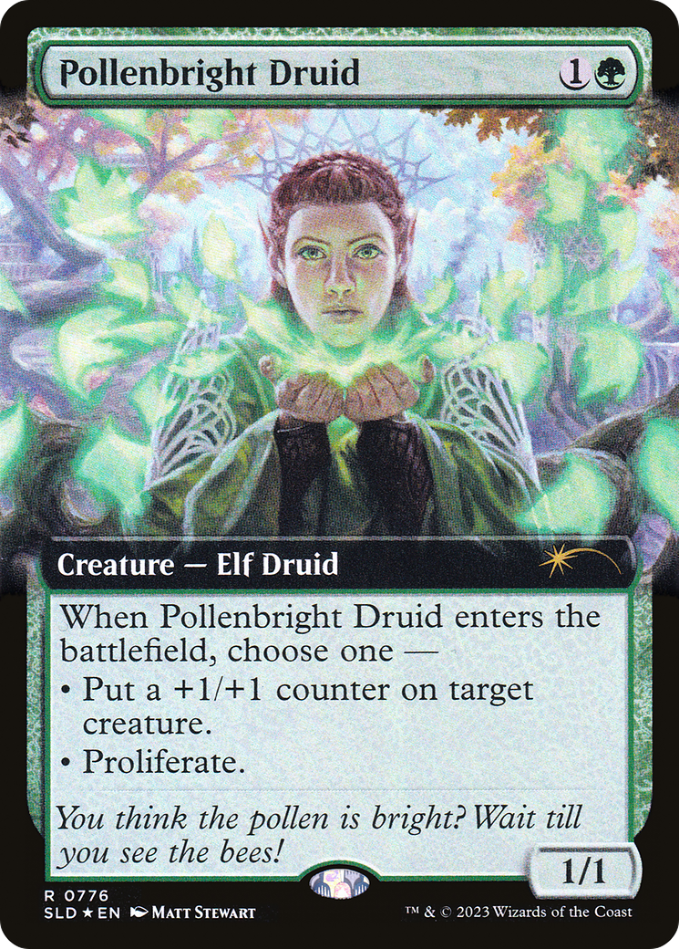 Pollenbright Druid - Extended Art [SLD-776]