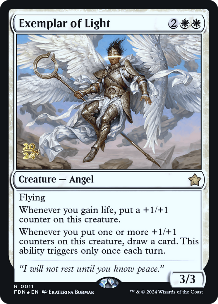 Exemplar of Light - Prerelease Promo [PFDN-11s]