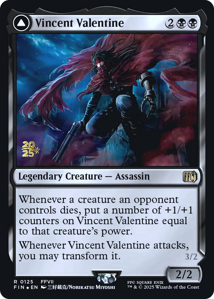 Vincent Valentine // Galian Beast - Prerelease Promo [PFIN-125s]