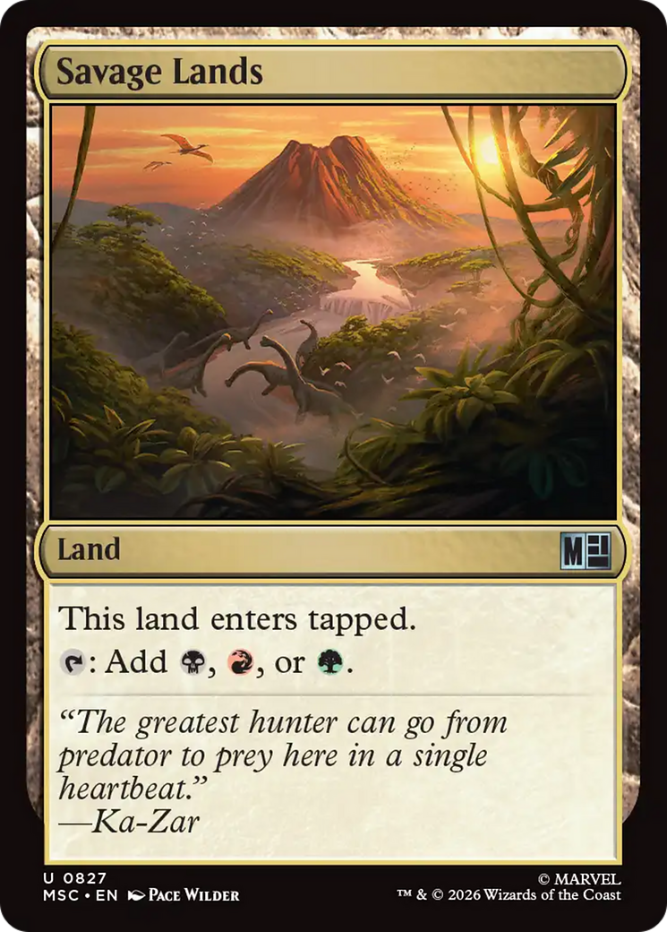 Savage Lands [MSC-827]