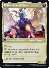 Kefka, Court Mage // Kefka, Ruler of Ruin - Prerelease Promo [PFIN-231s]