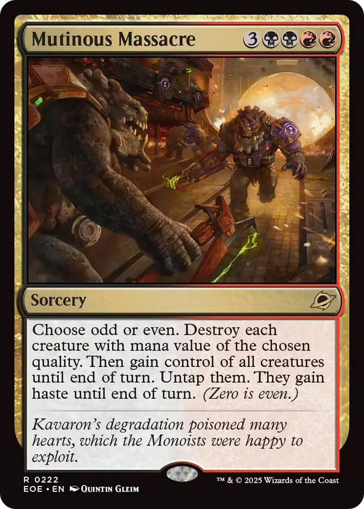 Mutinous Massacre [EOE-222]