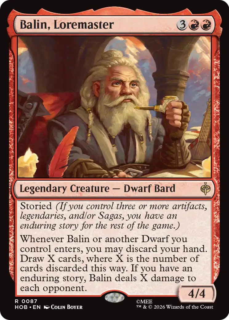 Balin, Loremaster [HOB-87]