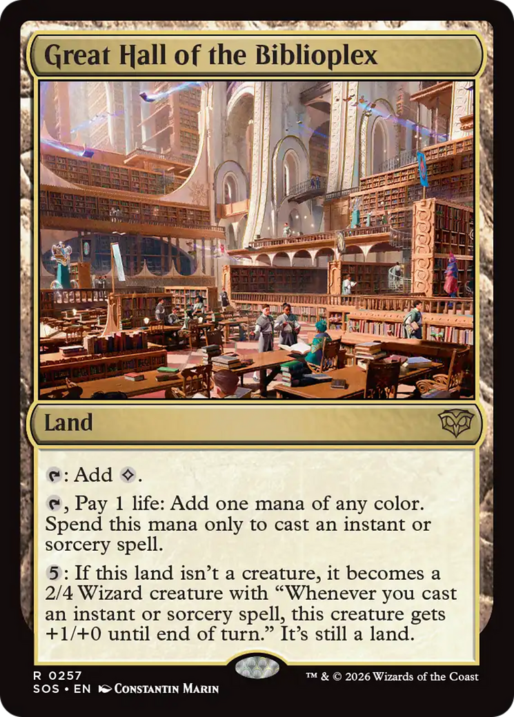 Great Hall of the Biblioplex [SOS-257]
