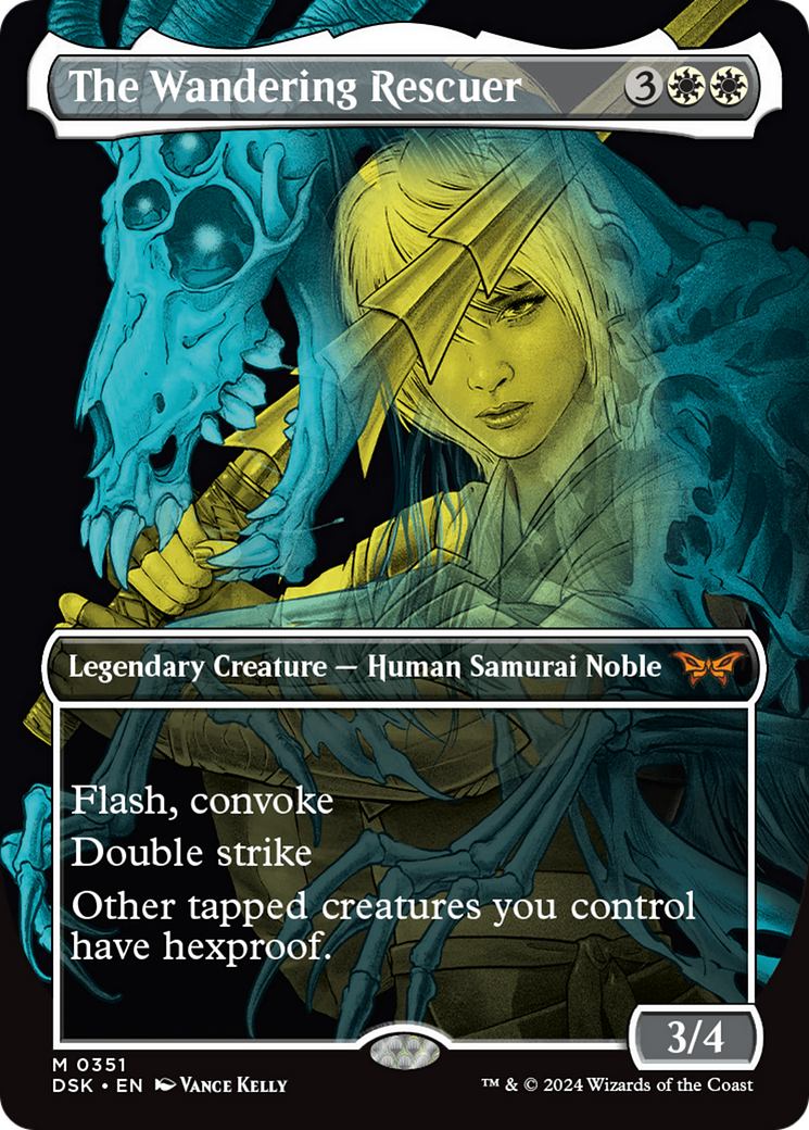 The Wandering Rescuer - Borderless - Full Art [DSK-351]