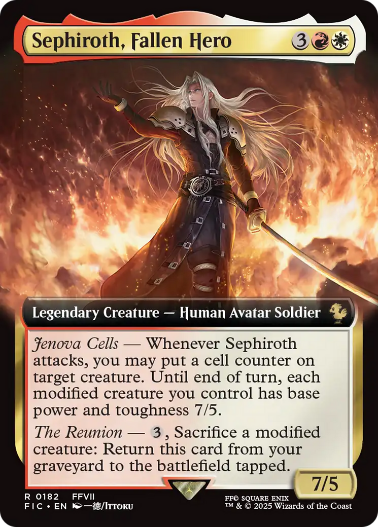 Sephiroth, Fallen Hero - Extended Art [FIC-182]