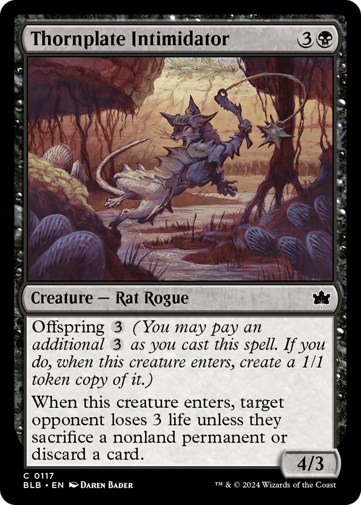 Thornplate Intimidator [BLB-117]