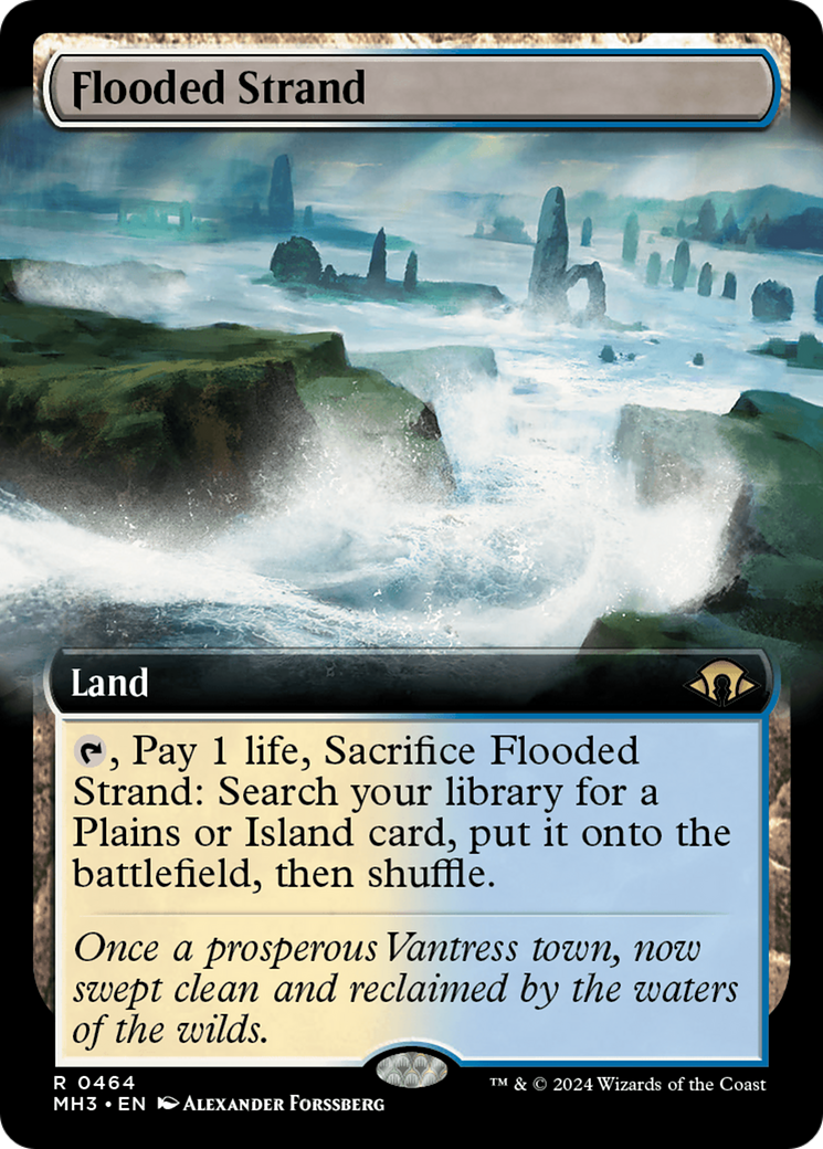 Flooded Strand - Extended Art [MH3-464]