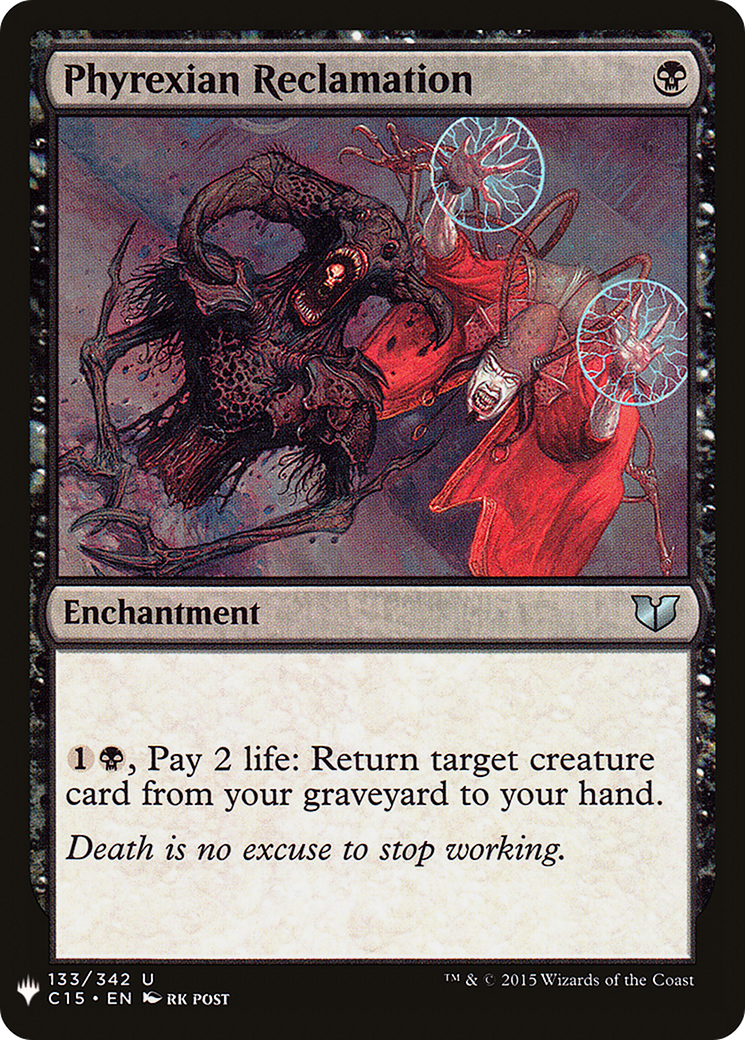 Phyrexian Reclamation [PLST-C15-133]