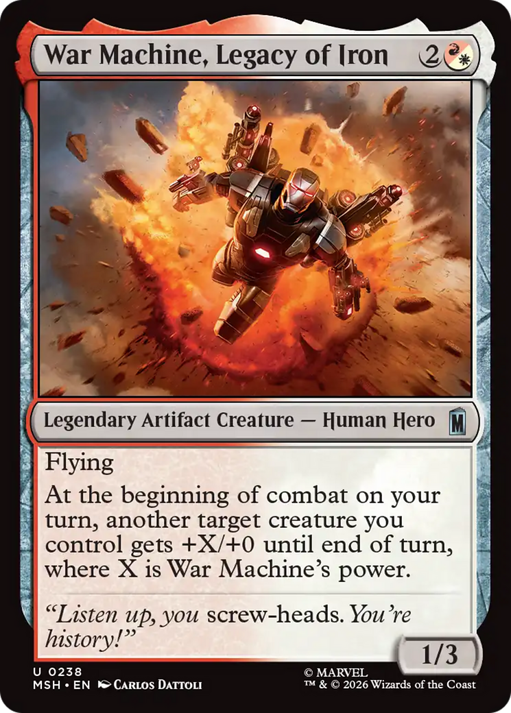 War Machine, Legacy of Iron [MSH-238]