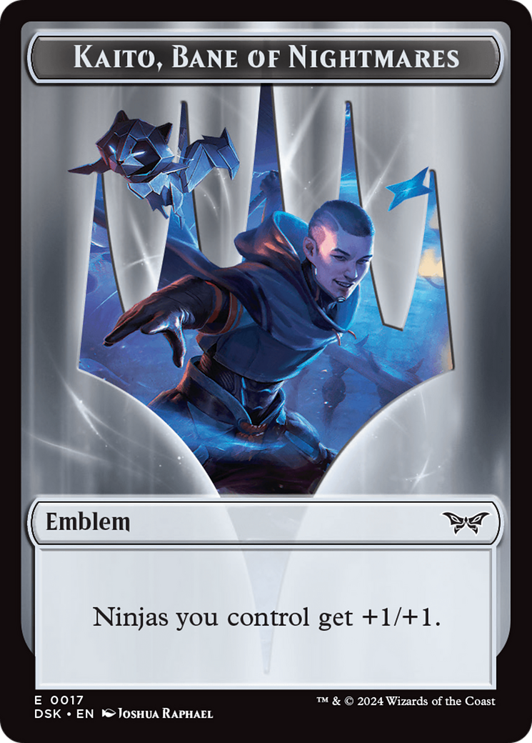 Kaito, Bane of Nightmares Emblem [TDSK-17]