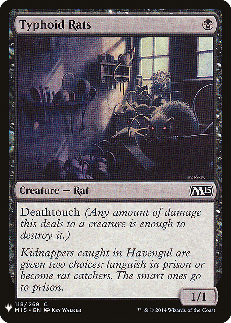 Typhoid Rats [PLST-M15-118]