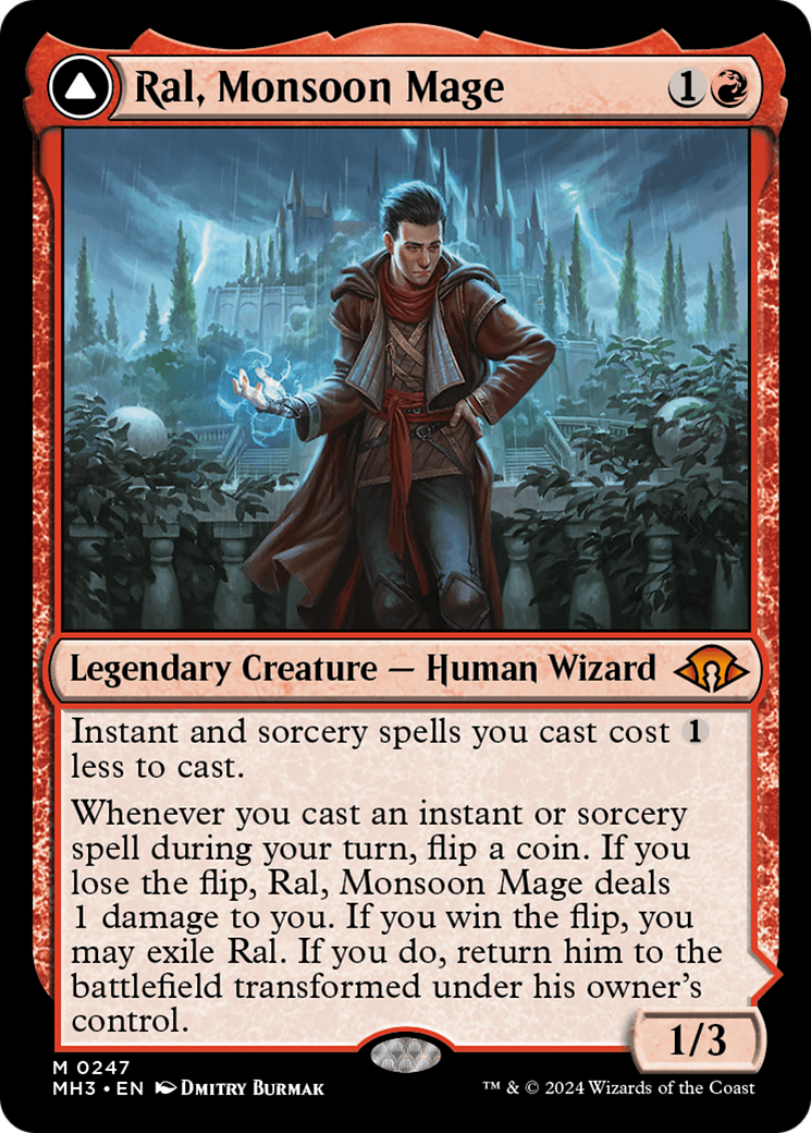 Ral, Monsoon Mage // Ral, Leyline Prodigy [MH3-247]