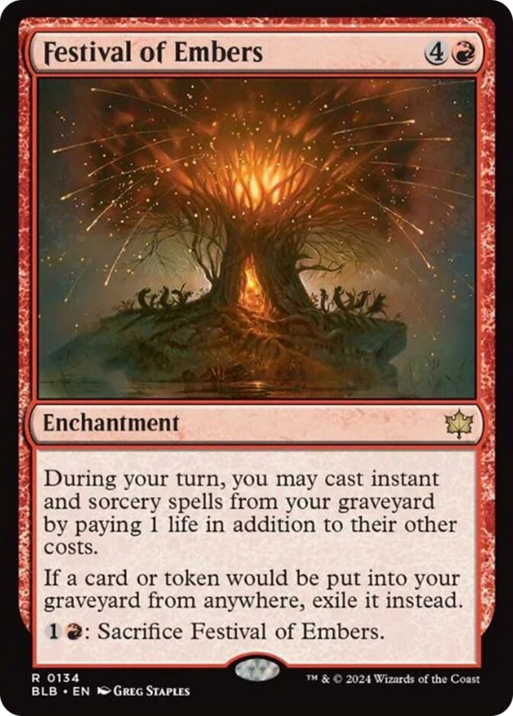 Festival of Embers [BLB-134]