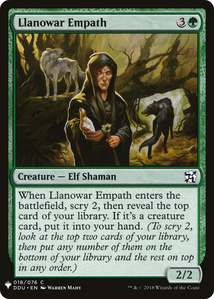 Llanowar Empath [PLST-DDU-18]