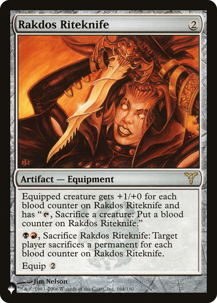 Rakdos Riteknife [PLST-DIS-164]
