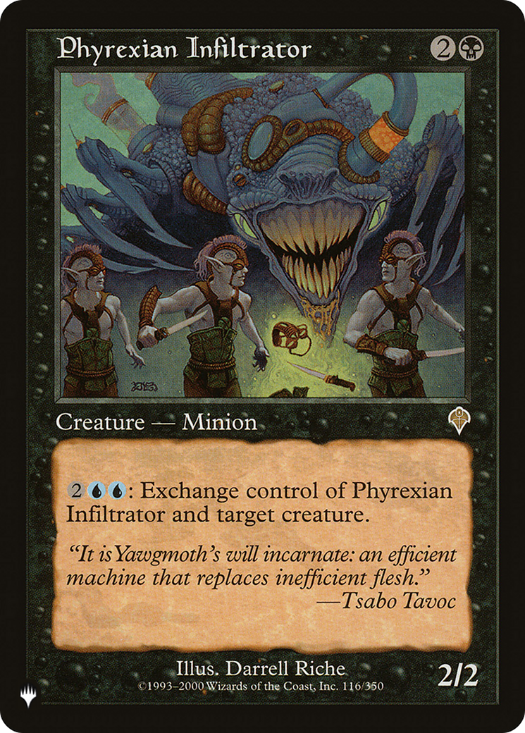 Phyrexian Infiltrator [PLST-INV-116]