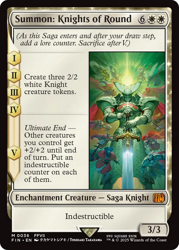 Summon: Knights of Round [FIN-36]