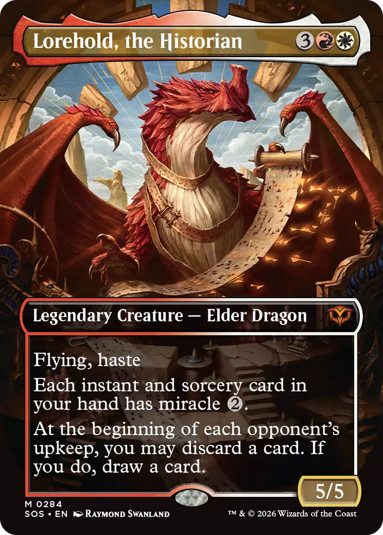 Lorehold, the Historian - Borderless - Full Art [SOS-284]