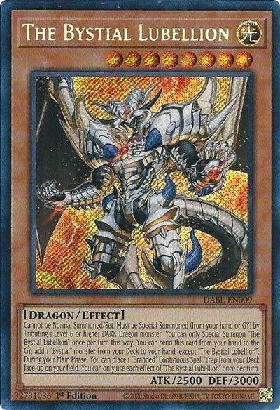 The Bystial Lubellion (Secret Rare) [DABL-EN009-SeR]