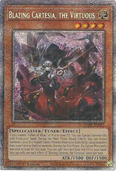 Blazing Cartesia, the Virtuous (Starlight Rare) [DABL-EN011-StR]