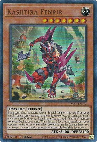 Kashtira Fenrir (Ultra Rare) [DABL-EN012-UR]