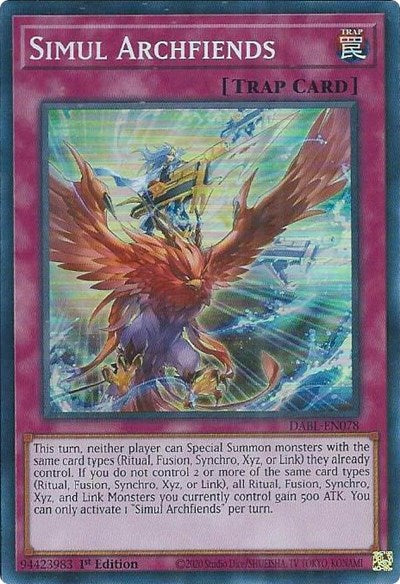 Simul Archfiends (Super Rare) [DABL-EN078-SuR]