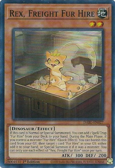 Rex, Freight Fur Hire (Super Rare) [DABL-EN027-SuR]