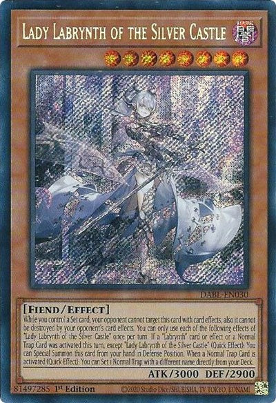 Lady Labrynth of the Silver Castle (Secret Rare) [DABL-EN030-SeR]