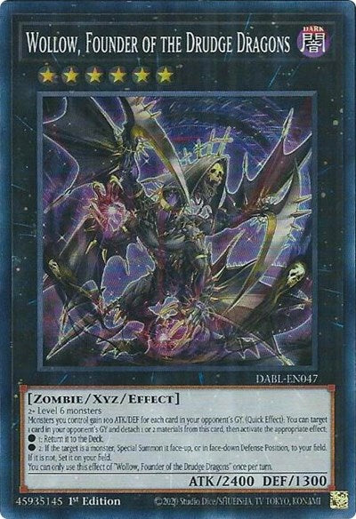 Wollow, Founder of the Drudge Dragons (Super Rare) [DABL-EN047-SuR]