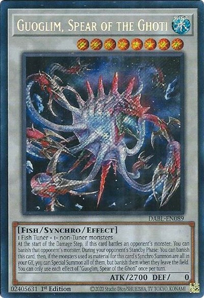 Guoglim, Spear of the Ghoti (Secret Rare) [DABL-EN089-SeR]