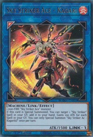 Sky Striker Ace - Kagari (Ultra Rare) [MAMA-EN005-UR]