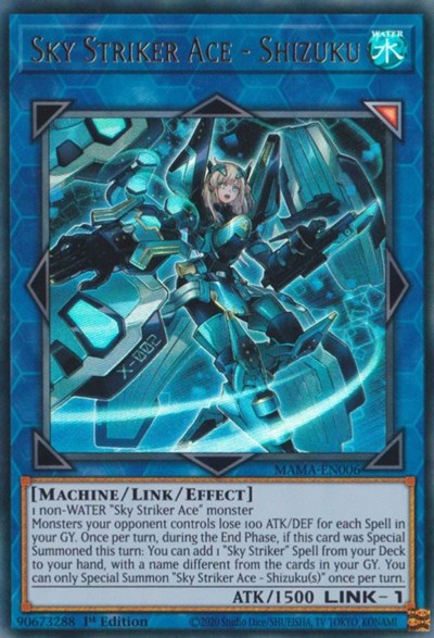 Sky Striker Ace - Shizuku (Ultra Rare) [MAMA-EN006-UR]