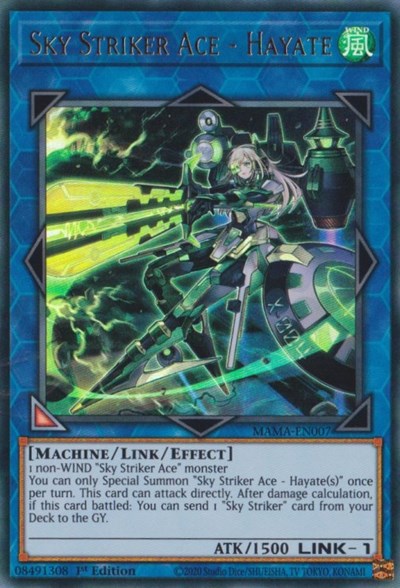 Sky Striker Ace - Hayate (Ultra Rare) [MAMA-EN007-UR]